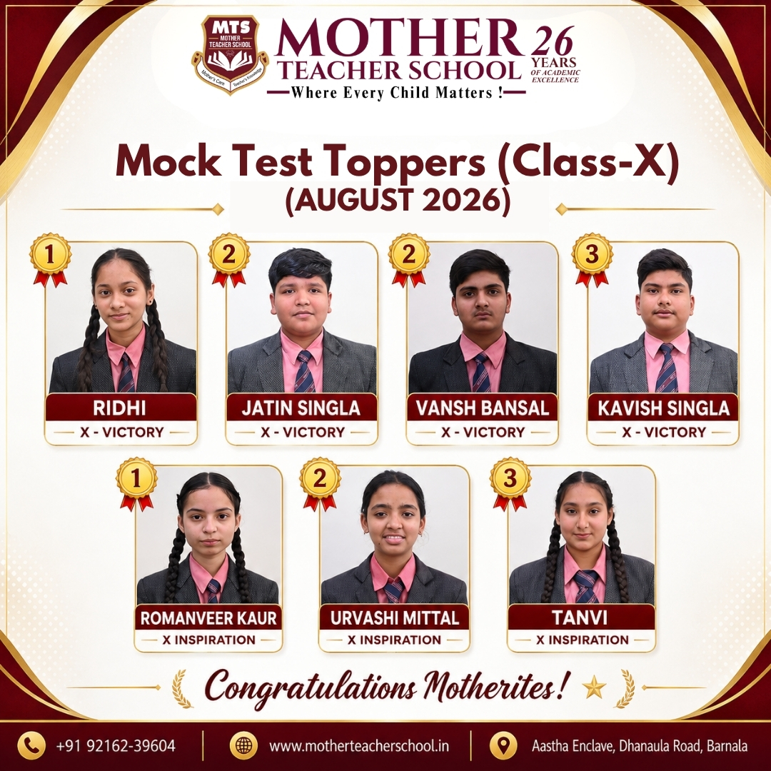Mother Teacher School Barnala